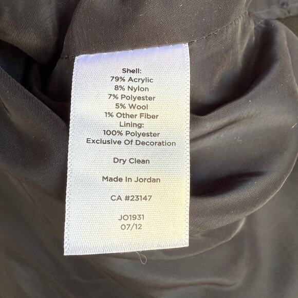 Talbots pink tweed pencil skirt - tulip - colorful - midi - Christmas - size M - Picture 8 of 8